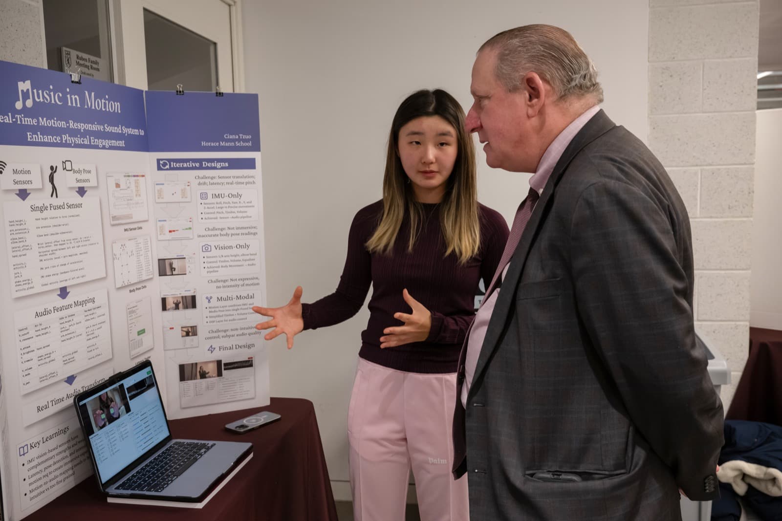 Presenting Music in Motion at Terra NYC Science Fair 2026