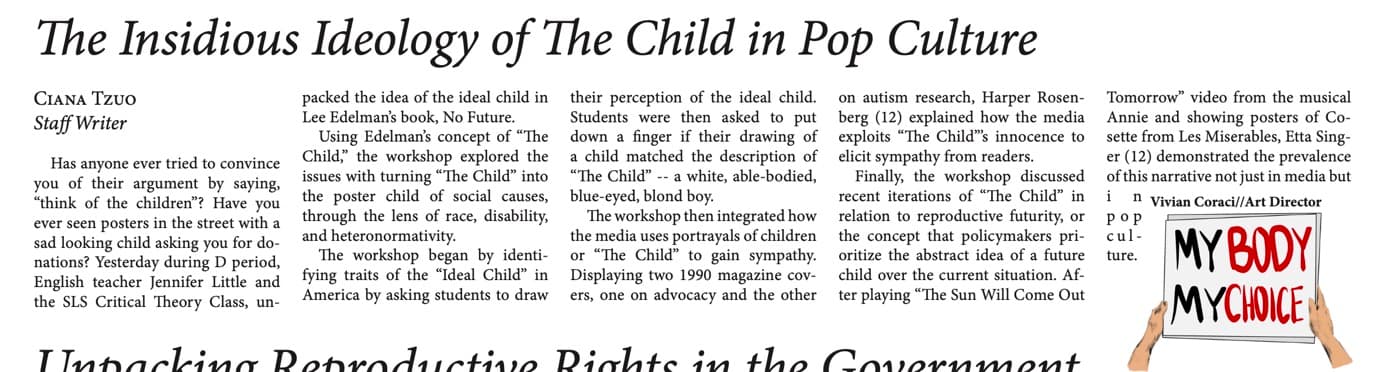 The Record — The Insidious Ideology of the Child in Pop Culture