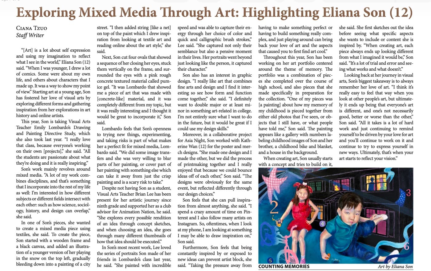 The Record — Exploring Mixed Media Through Art